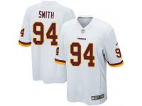 Men Nike NFL Washington Redskins #94 Preston Smith Road White Game Jersey