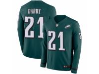 Men Nike Philadelphia Eagles #21 Ronald Darby Limited Green Therma Long Sleeve NFL Jersey
