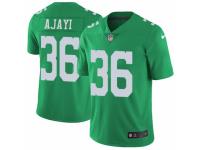 Men Nike Philadelphia Eagles #36 Jay Ajayi Elite Green Rush Vapor Untouchable NFL Jersey