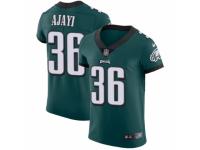 Men Nike Philadelphia Eagles #36 Jay Ajayi Midnight Green Team Color Vapor Untouchable Elite Player NFL Jersey