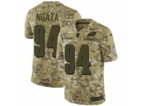 Men Nike Philadelphia Eagles #94 Haloti Ngata Limited Camo 2018 Salute to Service NFL Jersey