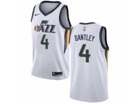 Men Nike Utah Jazz #4 Adrian Dantley NBA Jersey - Association Edition