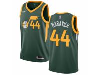 Men Nike Utah Jazz #44 Pete Maravich Green  Jersey - Earned Edition