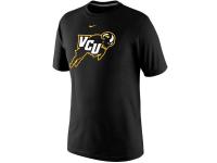 Men Nike VCU Rams 2014 Logo Classic T-Shirt - Black