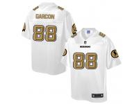 Men Nike Washington Redskins #88 Pierre Garcon White-Gold Game Jersey