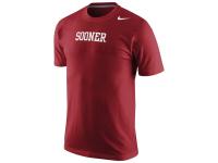 Men Oklahoma Sooners Nike Football Practice Training Day T-Shirt - Crimson