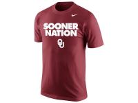 Men Oklahoma Sooners Nike Selection Sunday T-Shirt - Crimson