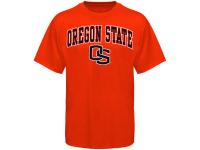 Men Oregon State Beavers Arch Over Logo T-Shirt - Orange