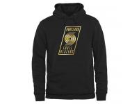 Men Portland Trail Blazers Gold Collection Pullover Hoodie Black