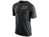 Men Purdue Boilermakers Nike Stadium Dri-FIT Touch Top - Black