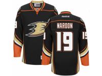 Men Reebok Anaheim Ducks #19 Patrick Maroon Premier Black Home NHL Jersey