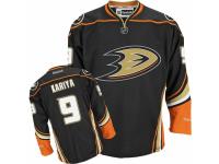 Men Reebok Anaheim Ducks #9 Paul Kariya Premier Black Home NHL Jersey