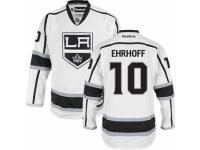 Men Reebok Los Angeles Kings #10 Christian Ehrhoff Premier White Away NHL Jersey