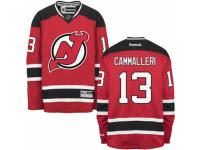 Men Reebok New Jersey Devils #13 Mike Cammalleri Premier Red Home NHL Jersey