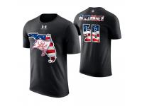 Men Tampa Bay Buccaneers Kwon Alexander #58 Stars and Stripes 2018 Independence Day American Flag T-Shirt