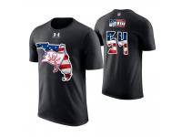 Men Tampa Bay Buccaneers Lavonte David #54 Stars and Stripes 2018 Independence Day American Flag T-Shirt