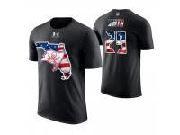 Men Tampa Bay Buccaneers Ryan Smith #29 Stars and Stripes 2018 Independence Day American Flag T-Shirt