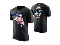 Men Tampa Bay Buccaneers Vinny Curry #97 Stars and Stripes 2018 Independence Day American Flag T-Shirt