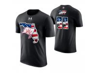 Men Tampa Bay Buccaneers Warren Sapp #99 Stars and Stripes 2018 Independence Day American Flag Retired Player T-Shirt