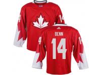 Men Team Canada #14 Jamie Benn 2016 World Cup of Hockey Red Jerseys