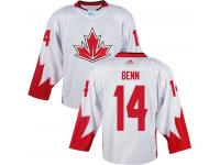 Men Team Canada #14 Jamie Benn 2016 World Cup of Hockey White Jerseys