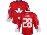 Men Team Canada #28 Claude Giroux 2016 World Cup of Hockey Red Jerseys