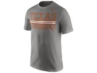 Men Texas Longhorns Nike Team Stripe T-Shirt - Gray