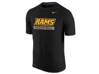 Men VCU Rams Nike Basketball Legend Practice Performance T-Shirt - Black