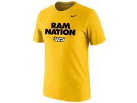 Men VCU Rams Nike Selection Sunday T-Shirt - Gold