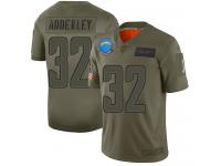 Men's #32 Limited Nasir Adderley Camo Football Jersey Los Angeles Chargers 2019 Salute to Service
