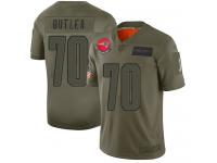 Men's #70 Limited Adam Butler Camo Football Jersey New England Patriots 2019 Salute to Service