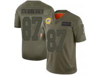 Men's #87 Limited Jace Sternberger Camo Football Jersey Green Bay Packers 2019 Salute to Service