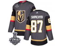 Men's Adidas Vegas Golden Knights #87 Vadim Shipachyov Gray Home Authentic 2018 Stanley Cup Final NHL Jersey