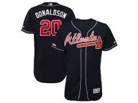 Men's Atlanta Braves Josh Donaldson Majestic Navy Alternate Authentic Collection Flex Base Player Jersey