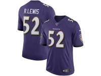 Men's Baltimore Ravens Ray Lewis Nike Purple NFL 100 Retired Vapor Limited Jersey