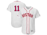 Men's Boston Red Sox Rafael Devers Majestic White Alternate Authentic Collection Flex Base Player Jersey