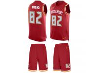 Men's Brandon Myers #82 Nike Red Jersey - NFL Tampa Bay Buccaneers Tank Top Suit