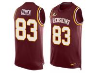 Men's Brian Quick #83 Nike Red Jersey - NFL Washington Redskins Player Name & Number Tank Top