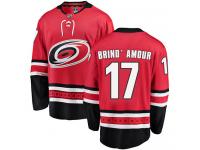 Men's Carolina Hurricanes #17 Rod Brind'Amour Red Home Breakaway NHL Jersey