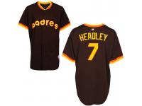 Men's Chase Headley Authentic Coffee 1984 Throwback Jersey