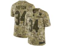 Men's Chicago Bears Walter Payton Nike Camo Salute to Service Retired Player Limited Jersey