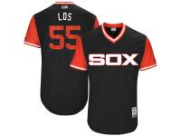 Men's Chicago White Sox Carlos Rodon Los Majestic Black 2017 Players Weekend Jersey
