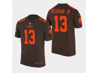 Men's Cleveland Browns #13 Odell Beckham Jr. Color Rush T-Shirt - Brown