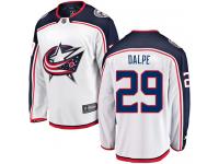 Men's Columbus Blue Jackets #29 Zac Dalpe White Away Breakaway NHL Jersey