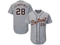 Men's Detroit Tigers JD Martinez Majestic Gray Flexbase Authentic Collection Player Jersey