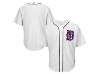 Men's Detroit Tigers Majestic White  Stars & Stripes 2016 Independence Day  Cool Base Jersey