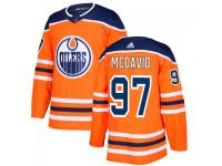 Men's Edmonton Oilers #97 Connor McDavid adidas Royal Authentic Jersey