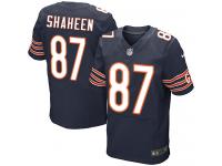 Men's Elite Adam Shaheen #87 Nike Navy Blue Home Jersey - NFL Chicago Bears