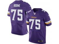 Men's Elite Alex Boone #75 Nike Purple Home Jersey - NFL Minnesota Vikings