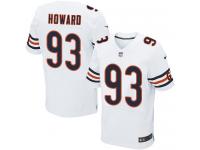 Men's Elite Jaye Howard #93 Nike White Road Jersey - NFL Chicago Bears